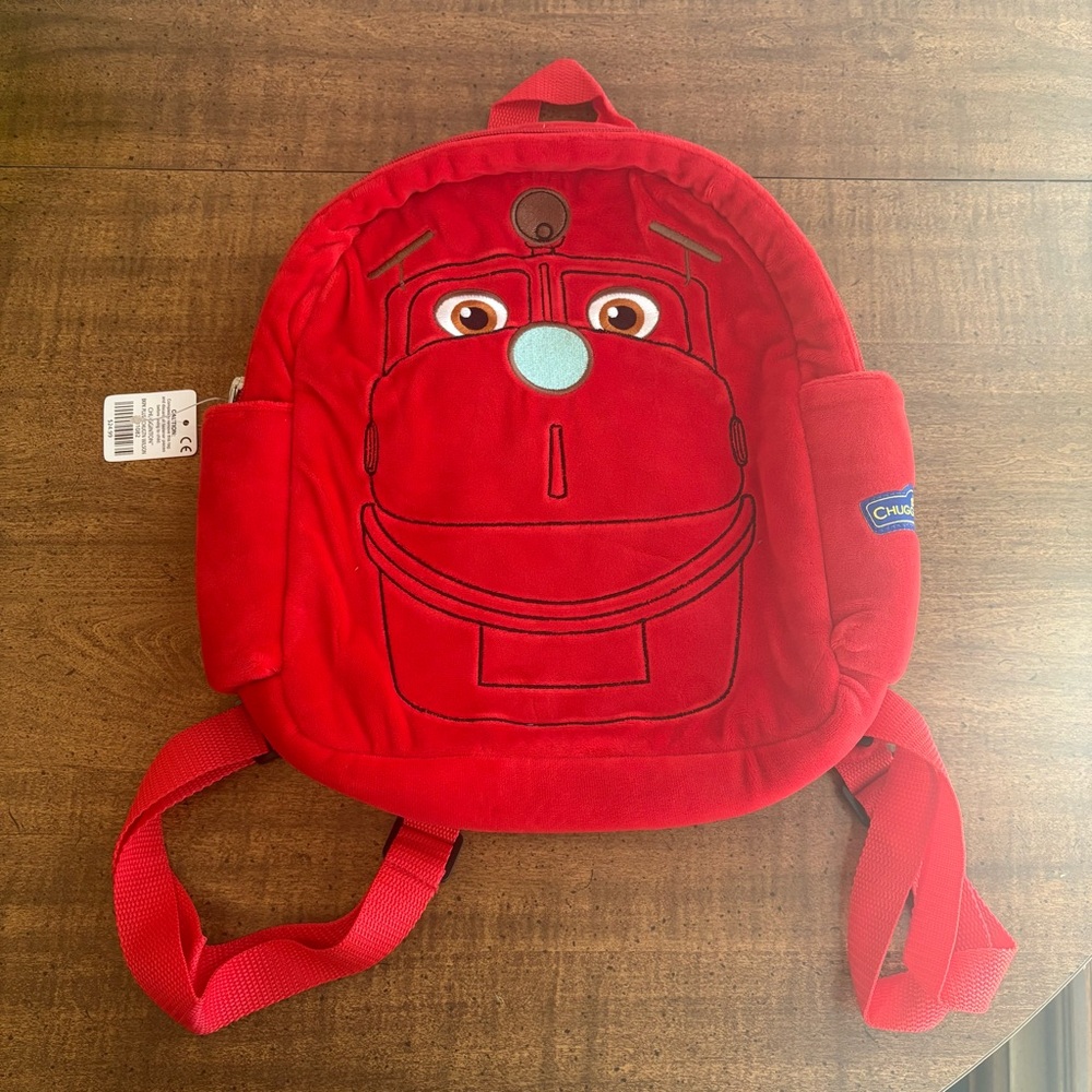 New Chuggington Wilson Backpack red toddler size cl